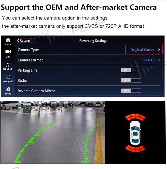 PEMP Linux Vertical Screen E70 E71 CIC Wired and Wireless CarPlay Retrofit