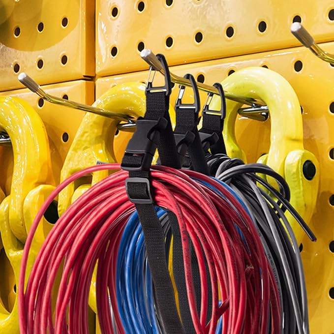 36 Pack 17 Inch Adjustable Extension Cord Holder Organizer