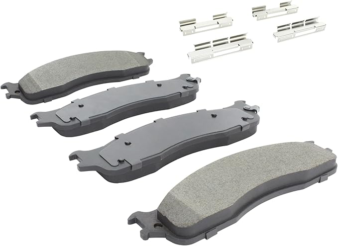 Premium Semi-Metallic Front Brake Pads Compatible