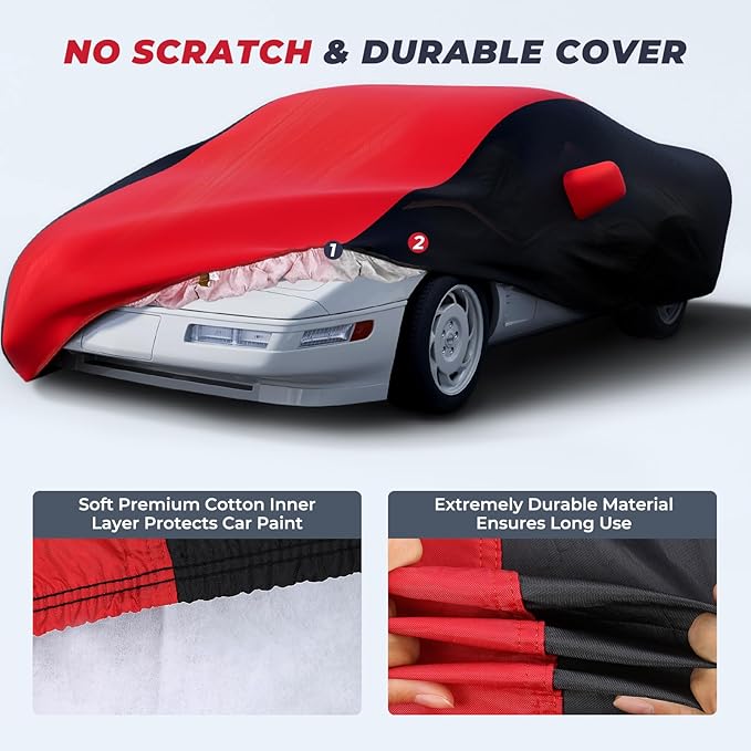 KAKIT Waterproof Car Cover Custom Fit