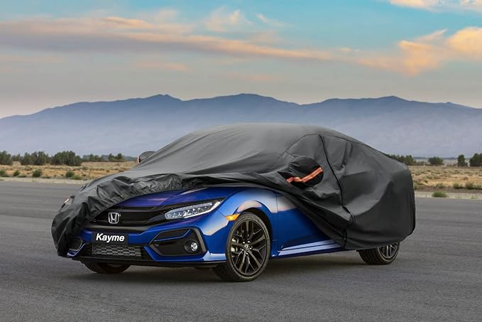 Kayme 7 Layers Car Cover Custom Fit