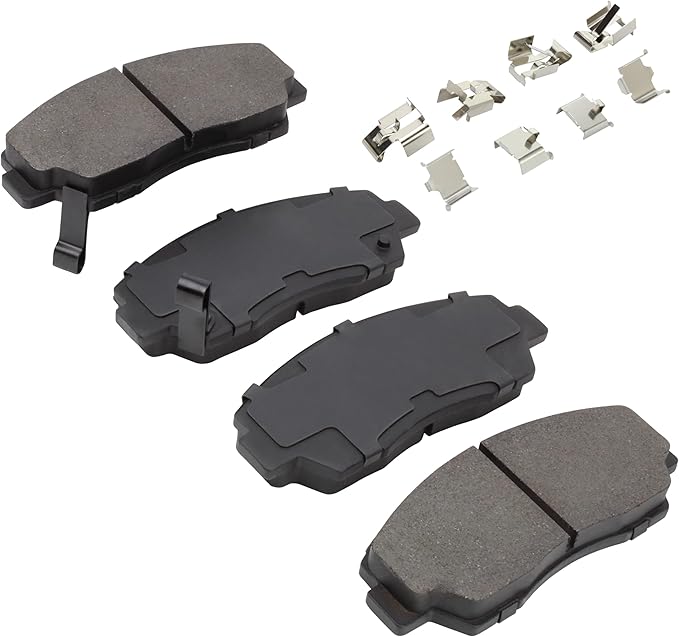 Premium Semi-Metallic Front Brake Pads Replacement