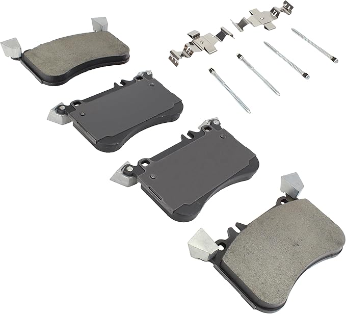 Premium Semi-Metallic Front Brake Pads Compatible
