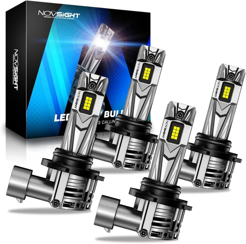 NOVSIGHT 9005 9006 Fog Light Bulbs (Pack of 4)