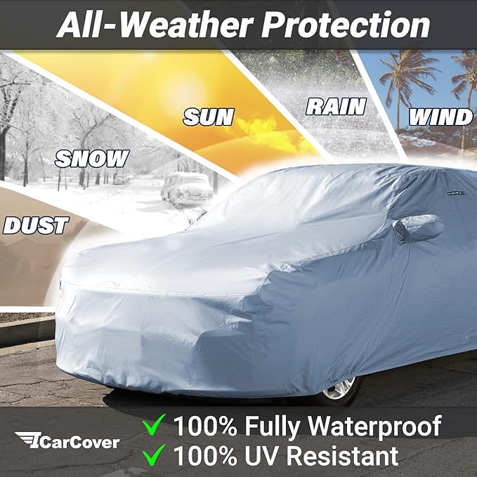 iCarCover Premium Car Cover for 1982-1992 Chevy Camaro Z28, Berlinetta