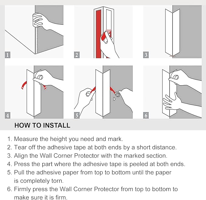Proflex Wall Corner Protector (Pack of 6)