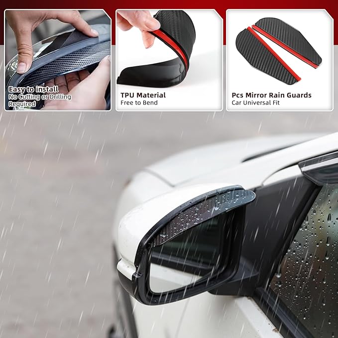 in Channel Rain Guards Fit for Chevrolet Chevy Blazer 2019 2020 2021 2022 202...