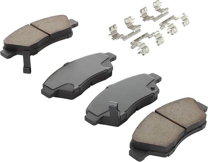 Premium Ceramic Front Brake Pads Compatible