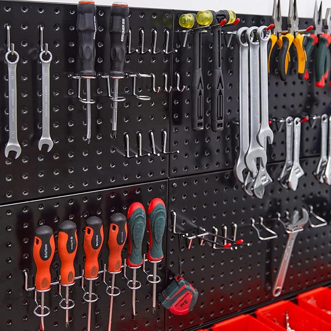 Ultrawall Pegboard Wall Organizer, Garage Storage System