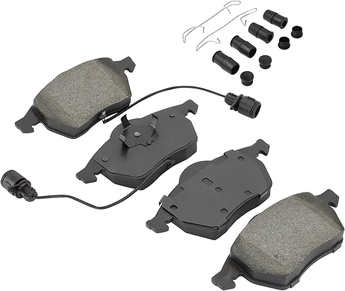 Premium Semi-Metallic Front Brake Pads Compatible