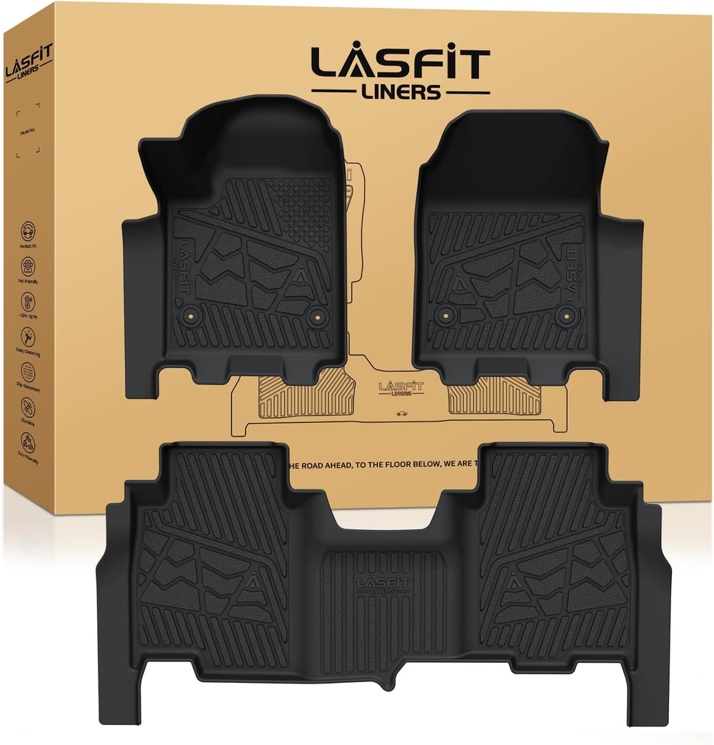 LASFIT Floor Mats 2024-2025 for Chevrolet Chevy Silverado EV RST/GMC Sierra EV