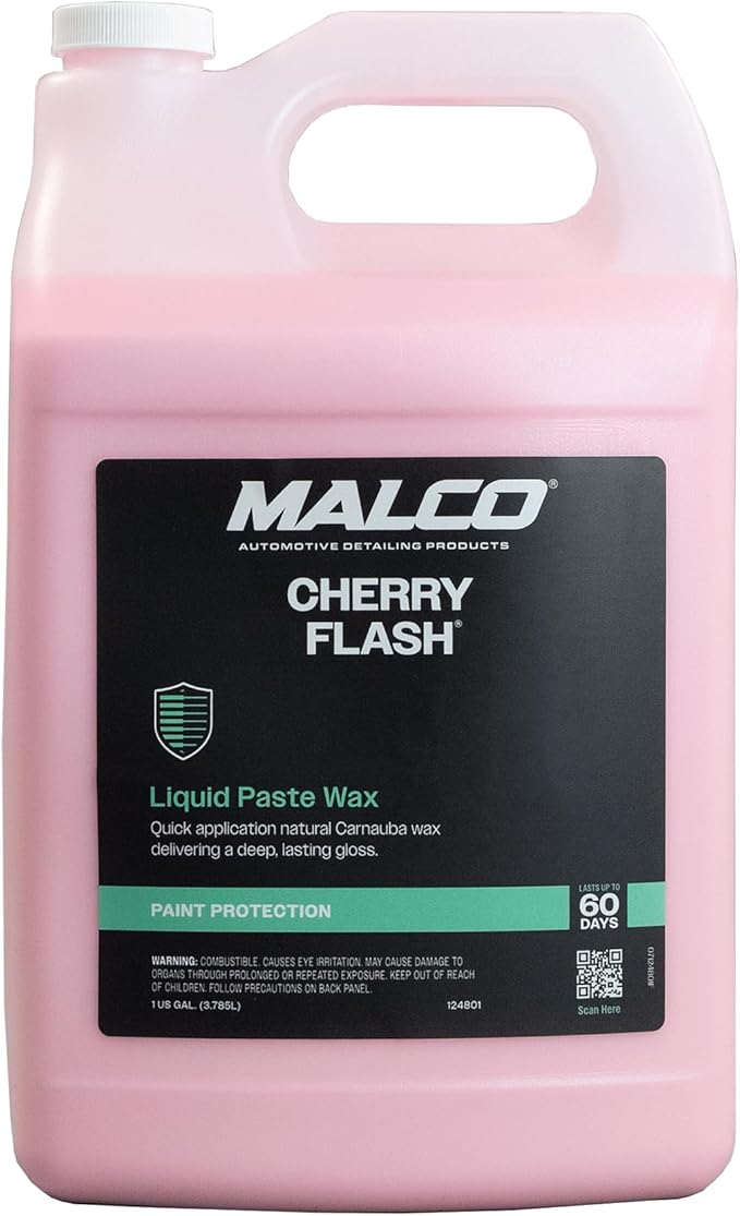 Malco Cherry Flash Automotive Liquid Paste Wax – Protect & Shine Your