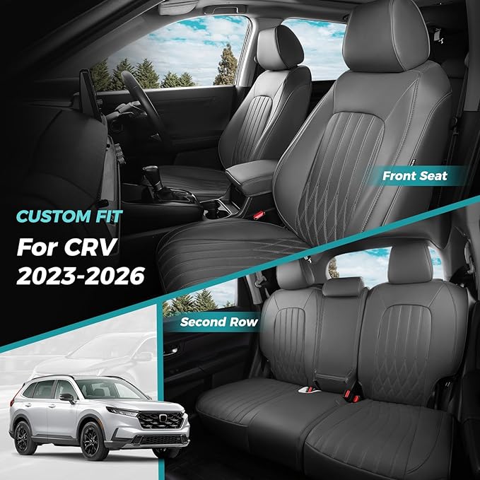Seat Covers for Honda CRV 2023 2024 2025 2026 EX/EXL/LX/Sport/Touring/Special