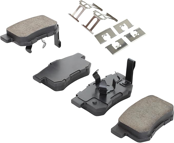 Premium Ceramic Rear Brake Pads Compatible