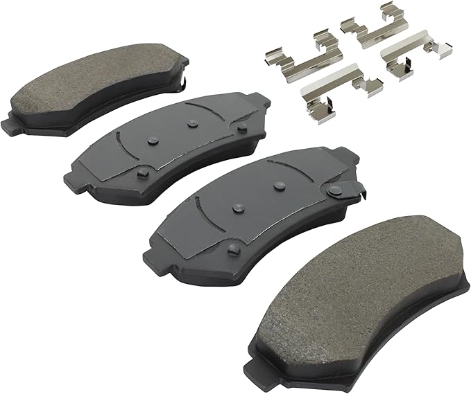 Premium Ceramic Front Brake Pads Compatible