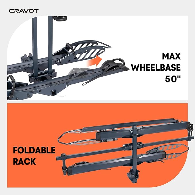 CyberRack E2 Hitch 2 E-Bike Rack