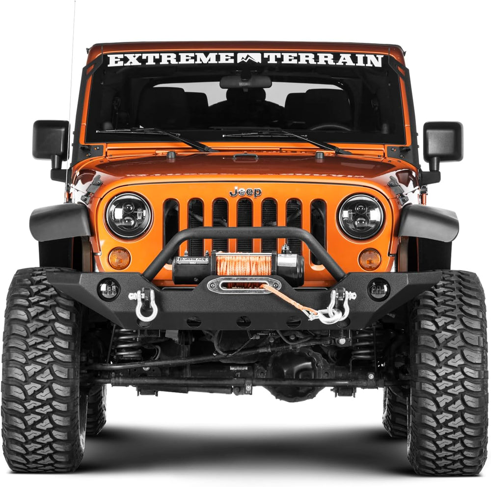 Raxiom 50-Inch LED Light Bar Windshield Mount with Auxiliary Brackets | Textu...