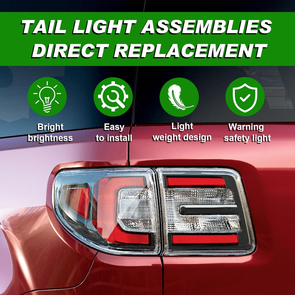 Lochnchn Tail Lights Compatible with GMC Acadia 2013-2016 Acadia Limited 2017...