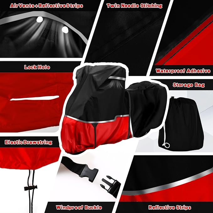 420D Waterproof Motorcycle Cover Replace