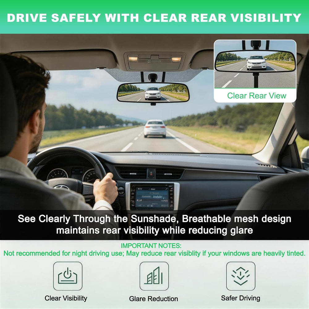 F150 Rear Window Shades 2015-2020, 3PCS Full Coverage Set | Custom Fit, Full ...