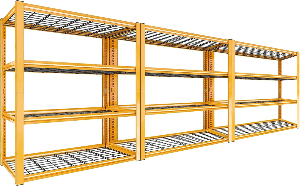 REIBII 40" W Garage Shelving 2240 LBS Storage Shelves Adjustable Heavy Duty