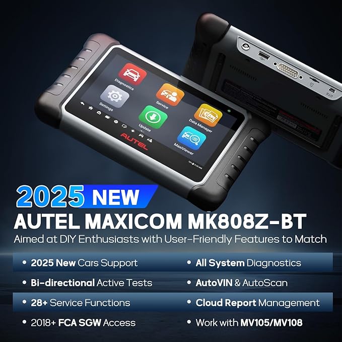 Autel MaxiCOM MK808Z-BT Diagnostic Scanner