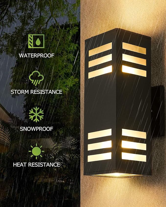 harriet Porch Lights Outdoor Modern (2 Pack)