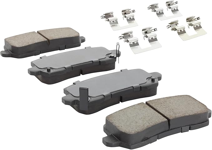 Premium Ceramic Rear Brake Pads Compatible