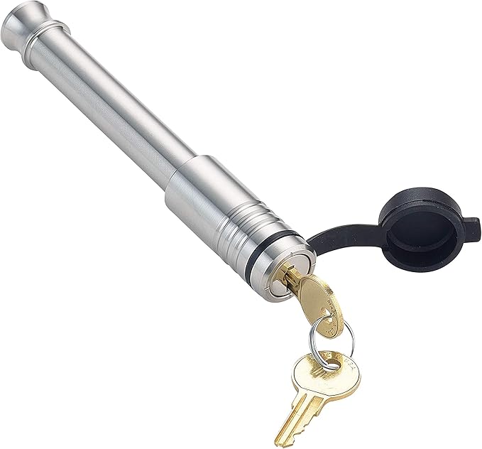 2" & 2.5" Receiver Lock, Heavy Duty Hitch Lock Pin, American Ma...