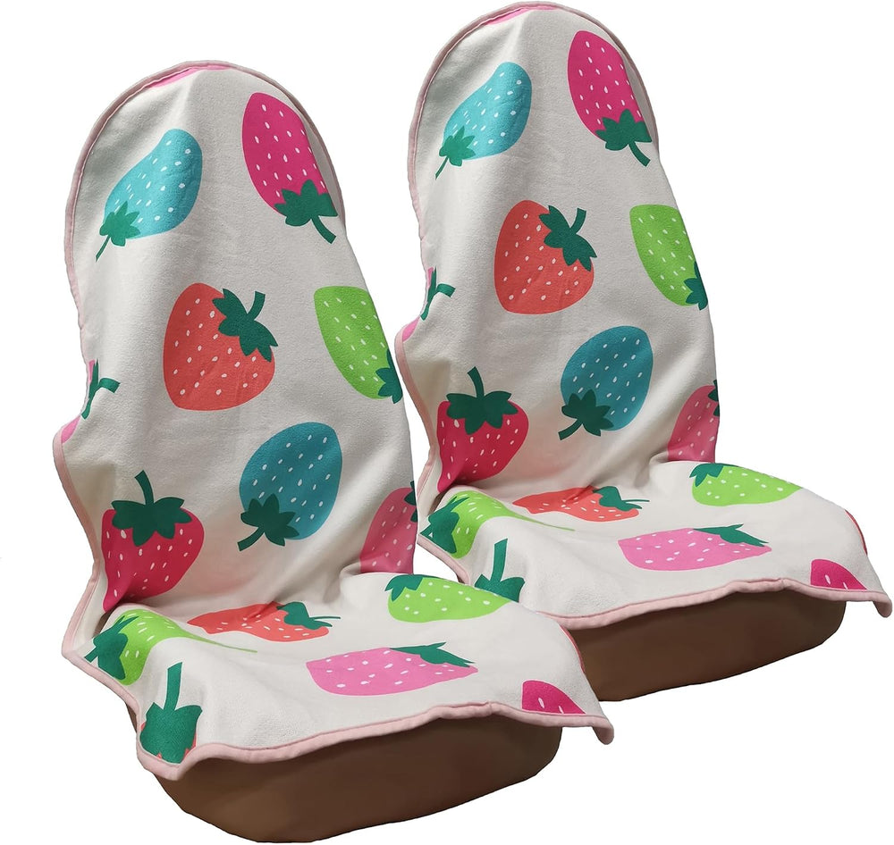 Car Seat Cover Protector Front Seats, (2Pcs)