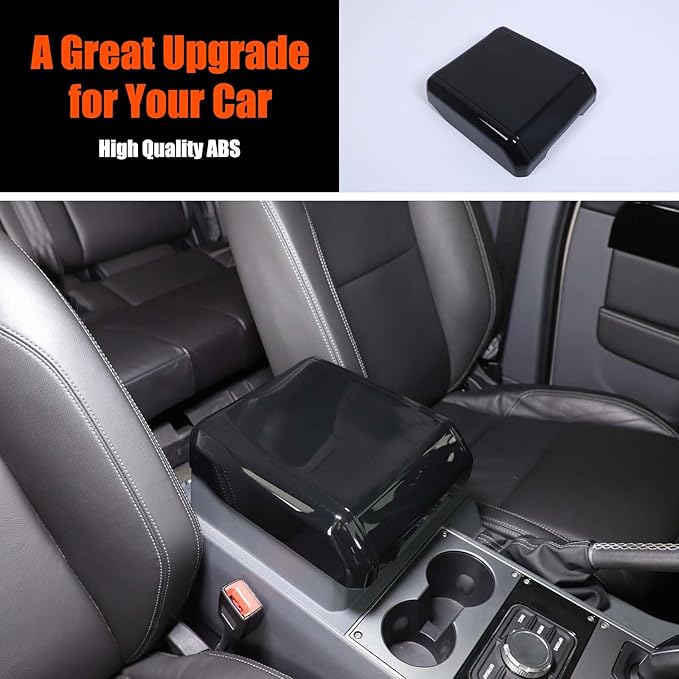 Armrest Box Cover Center Console Pad Compatible