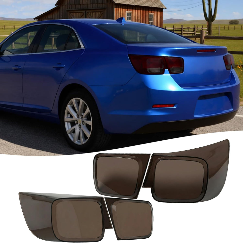 STSEV01 Taillight Cover Trim Fit for Chevy Malibu 2013 2014 2015 Accessories ...