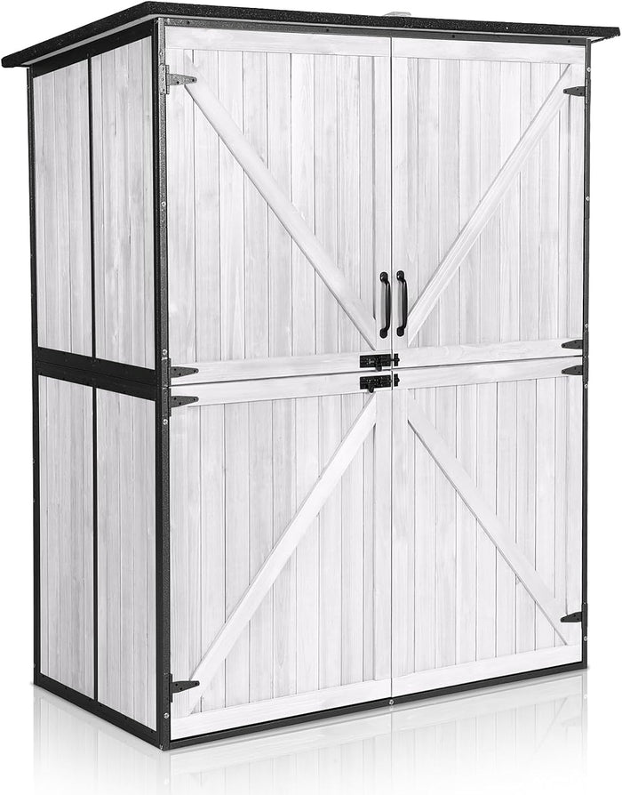 Outdoor Storage Shed with Floor