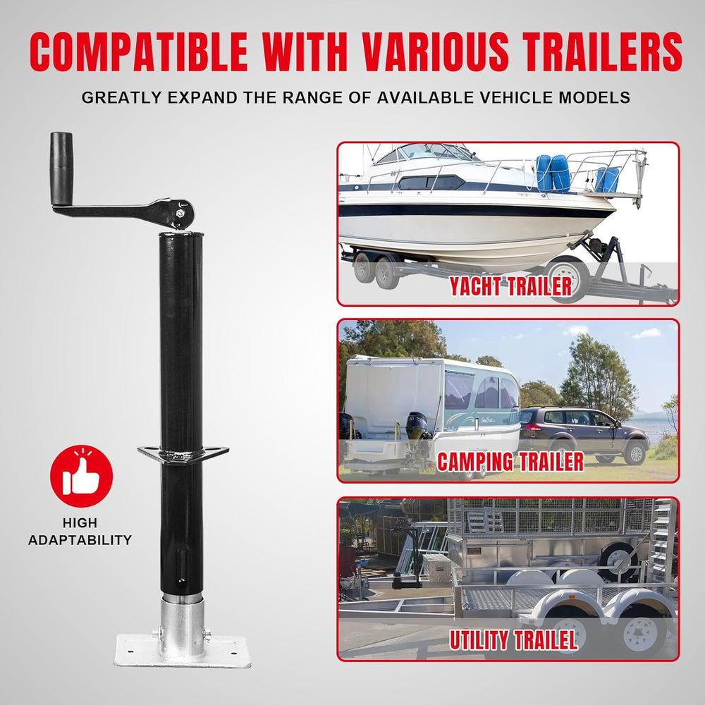 Road DAWG A-Frame Trailer Jack, 2,000 LBs Capacity, 14 Inches Vertical Travel...