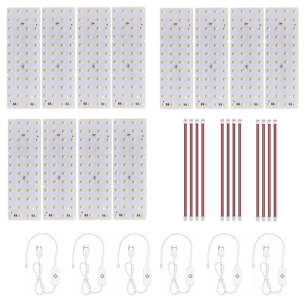 12PCS Lithophane LED Backlight Board Kit KC009 KC010 for Bambu Lab H2C/X1/P2S...
