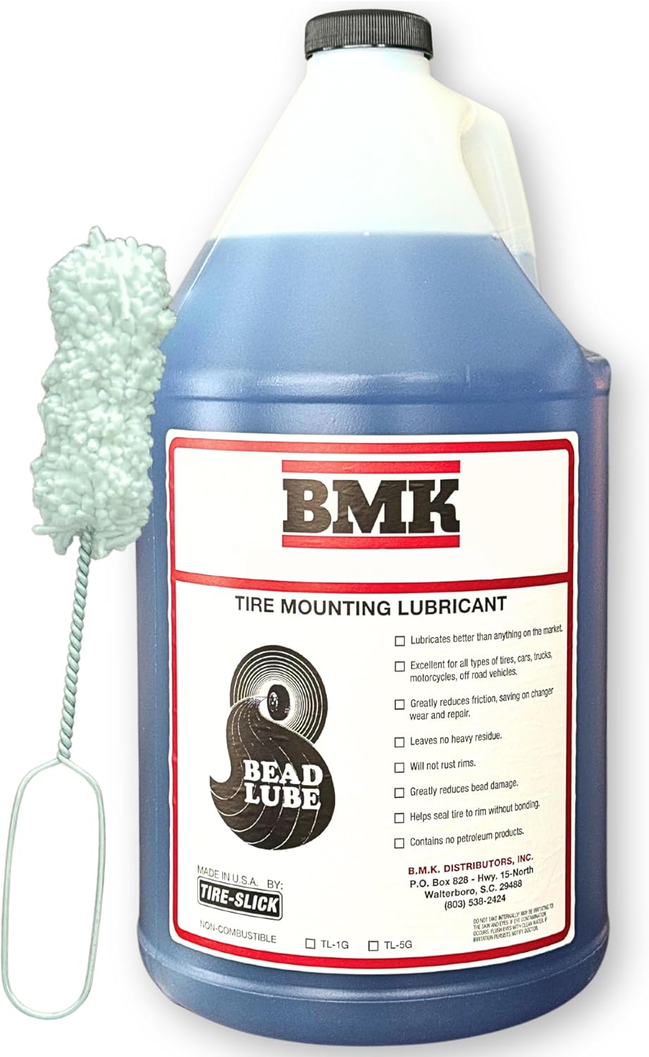 Tire Mounting Lubricant (1 Gal.) with Applicator, Made in USA, Tire Bead Seal...