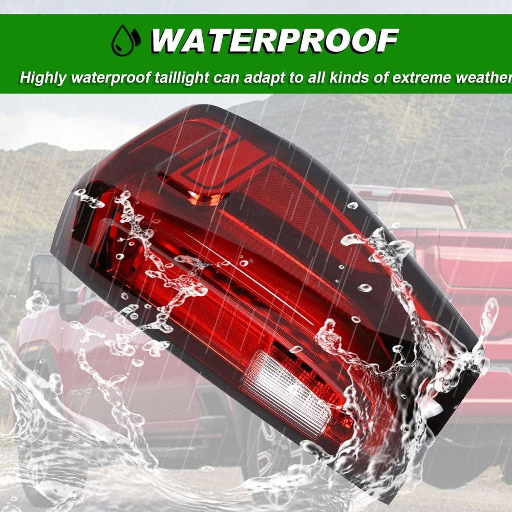 Lochnchn LED Tail Light Assembly Compatible with 2019-2025 GMC Sierra 1500/25...