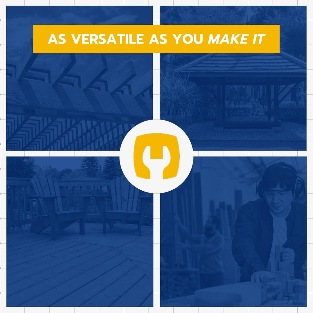 1/2" x 12" (25 Pack) Galvanized Carriage Bolt Kit Grade 307A Includ...