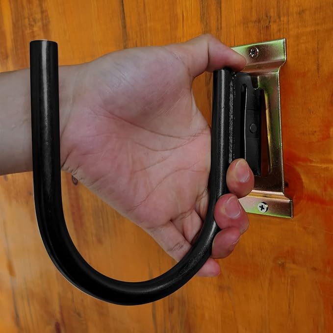 10PCS Heavy Duty E Track J Hooks,Large Steel 5" J Hook E Track Accessories