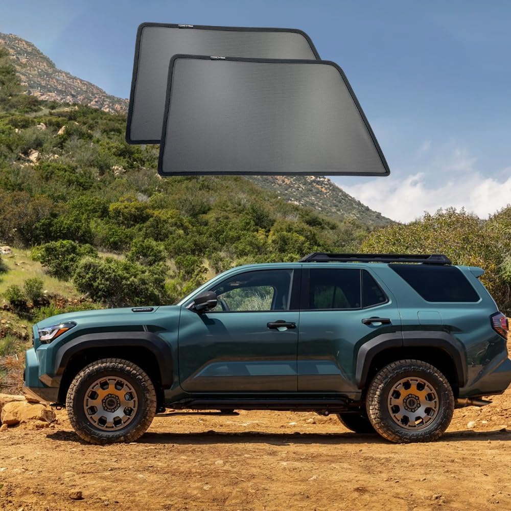 FEISHILINIYA Magnetic Car Rear Window Sunshades for Toyota for 4RUNNER 2011-2...