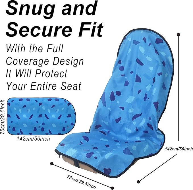 Car Seat Cover Protector Front Seats, (2Pcs)