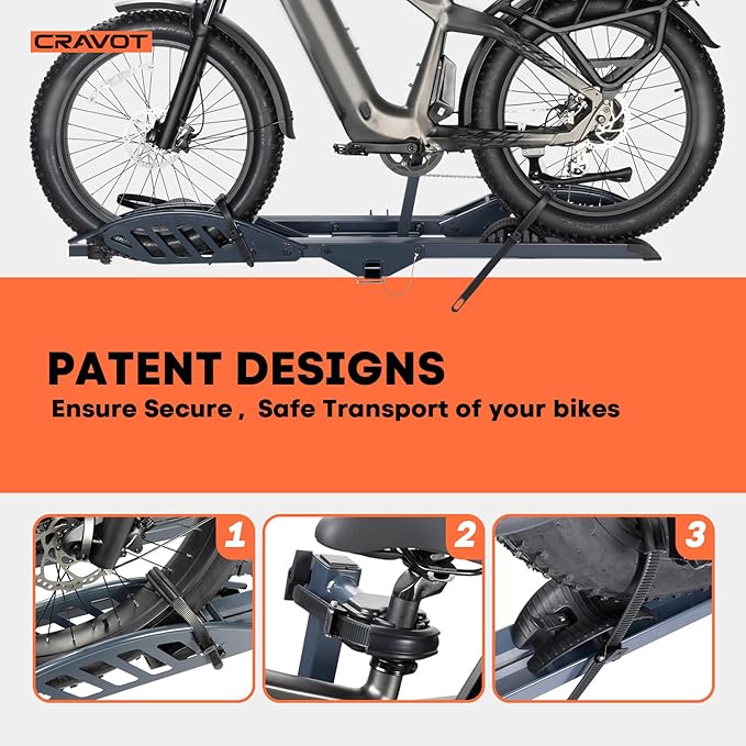 CyberRack E2 Hitch 2 E-Bike Rack