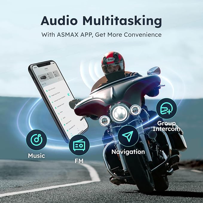 S1 Motorcycle Bluetooth Headset