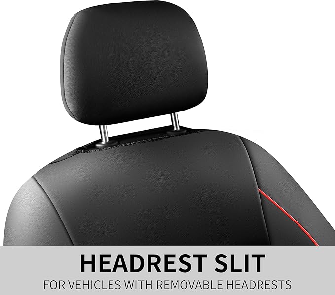 Leather Car Seat Covers, Breathable and Waterproof Napa Leather Automotive Seat