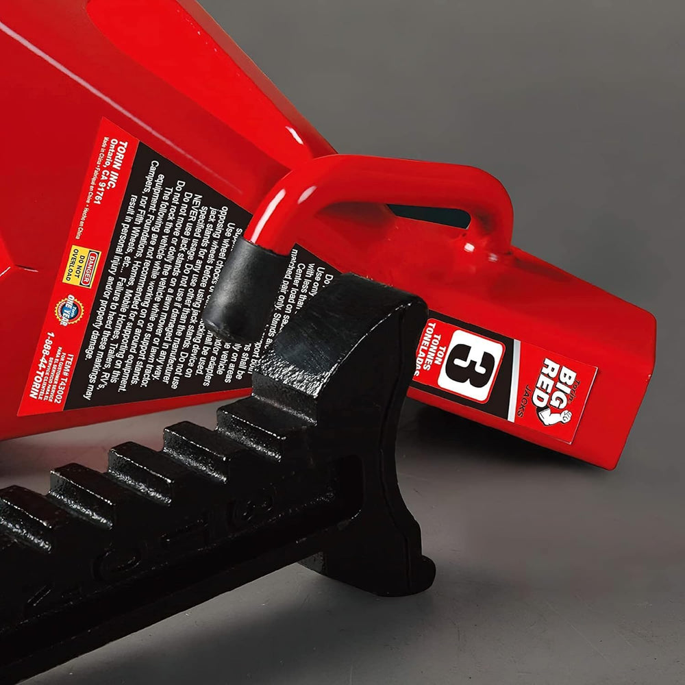BIG RED T43202 Torin Heavy Duty Steel Jack Stands: 3 Ton (6,000 lb) Capacity ...