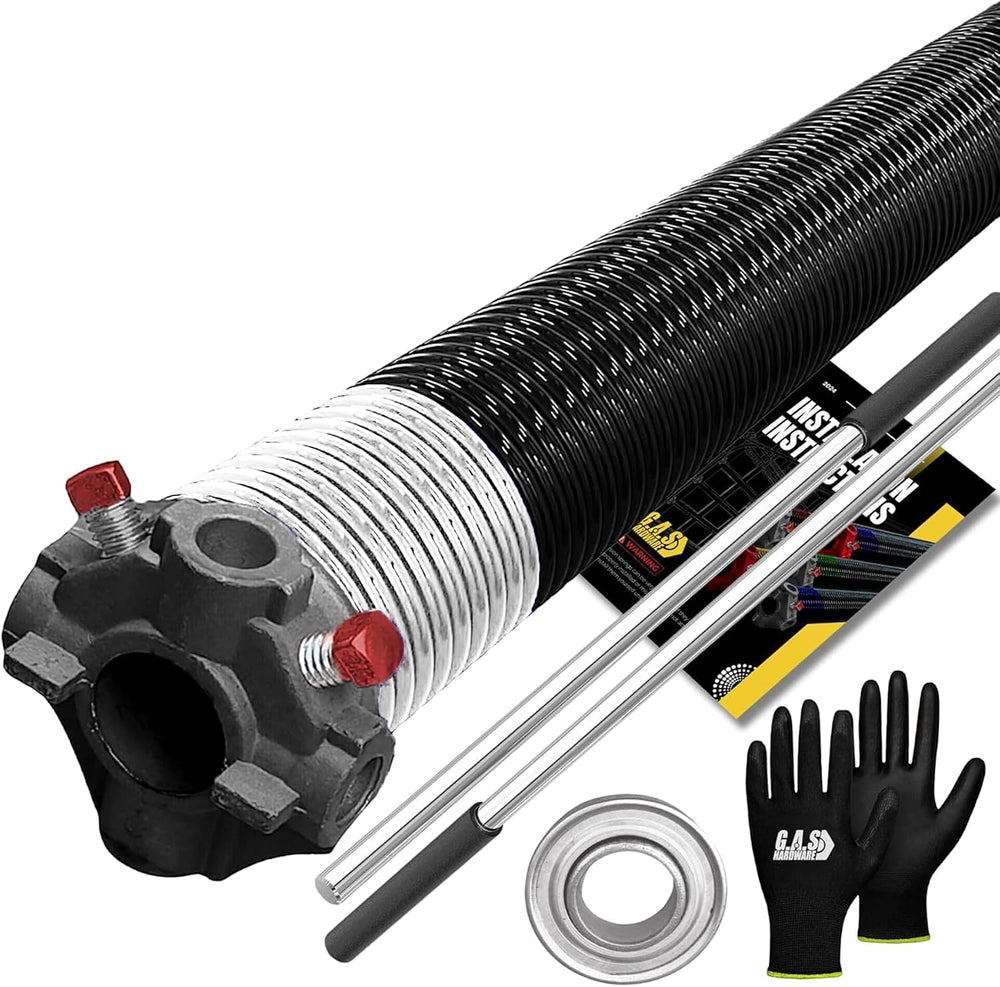 Garage Door Torsion Spring 218x1.75x33 Includes 1” Steel Bearing, and Winding