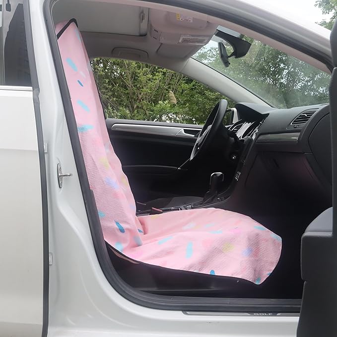 Car Seat Cover Protector Front Seats, (2Pcs)