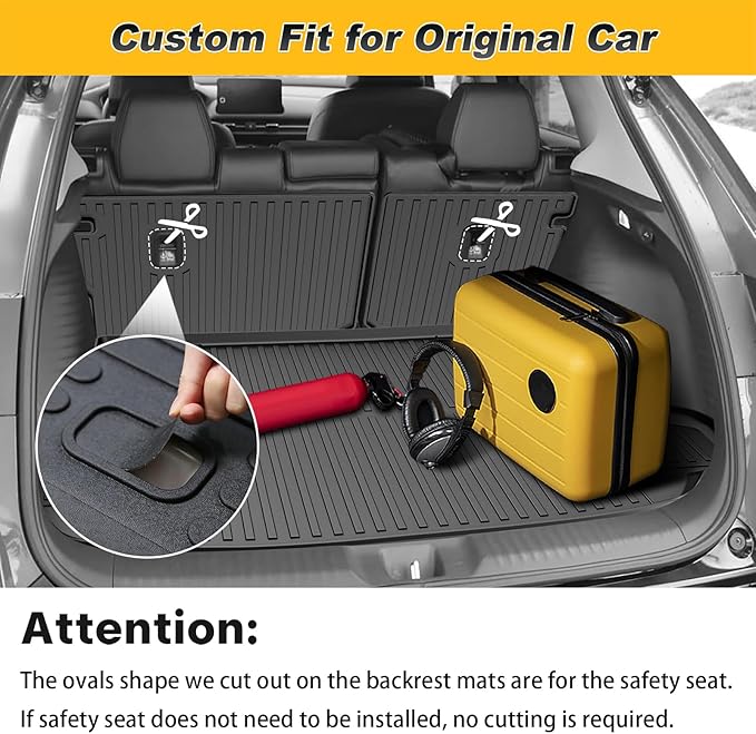Floor Mats & Cargo Liner & Backrest Mat Fit