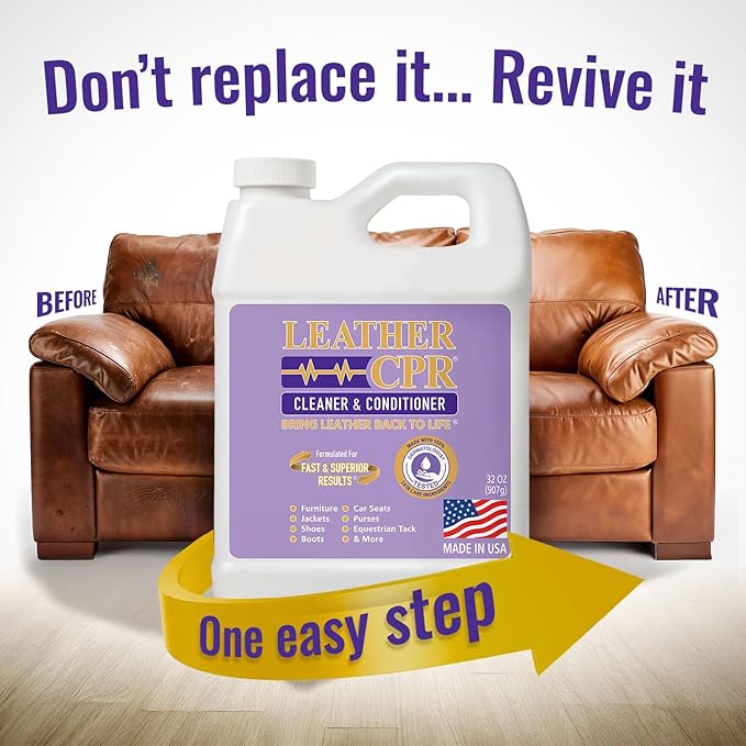 Leather CPR Leather Cleaner And Conditioner