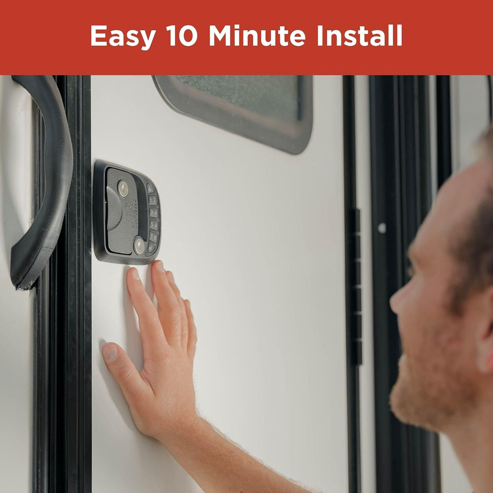 RVLock Compact Keyless RV Door Lock for Campers/Trailers / 5th Wheels